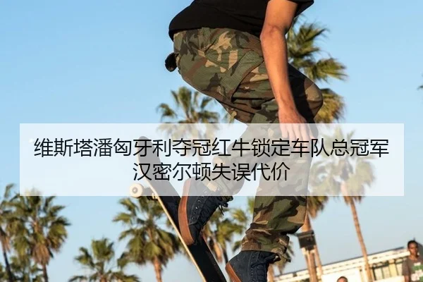 维斯塔潘匈牙利夺冠红牛锁定车队总冠军 汉密尔顿失误代价